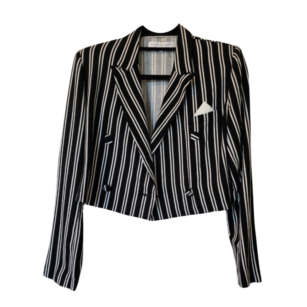 Endless Rose Vertical Striped Jacket - image 1